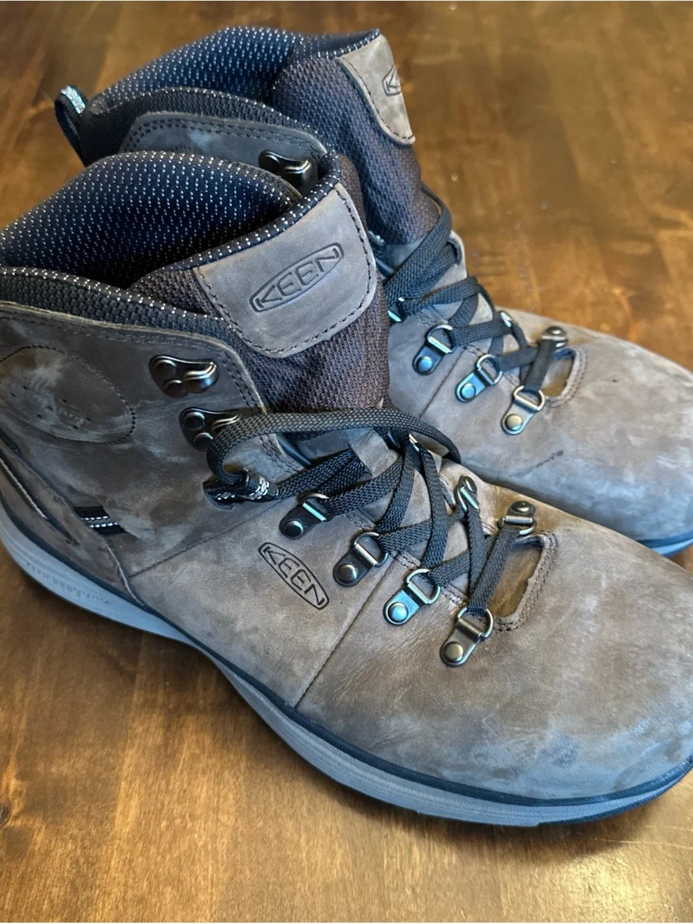 Keen Utility Rebound Waterproof Work Boots Hiking Outdoor Heavy Duty Mens 10